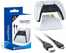New World Display Stand For PS5 Controller, For PS5 Controller Bracket Holder Stand for PS5 DualSense Controller Gamepad with Charging…