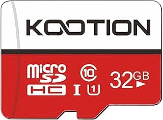 KOOTION 32GB Memory Card Micro SDHC for Action Cameras, Drones, Smartphones and Tablets, 32GB Micro SD Card SDHC UHS-I, U1,…