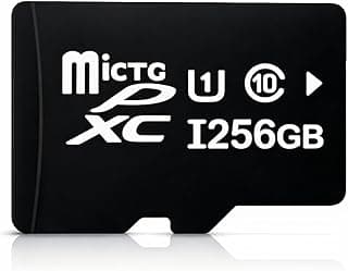 256GB High-Capacity TF Memory Card | Micro Memory Card for Smartphone, Tablet, Action Camera, Dash Cam & CCTV | Storage Expansion
