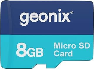 Geonix 8GB Micro SD, 150MB/s Read, 70MB/s Write, Memory Card