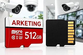 Micro TF u3 Card 512GB, Card U3 | Security Camera Use, UHS-I Speed Class 3, High Capacity Storage, Dash Cam…