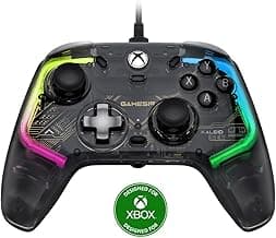 GameSir Kaleid Wired Controller for Xbox Series X|S, Xbox One,Windows 10/11 & Steam, Plug and Play Gaming Gamepad, Transparent Video Game Controller with Hall Effect Joysticks/Hall Trigger