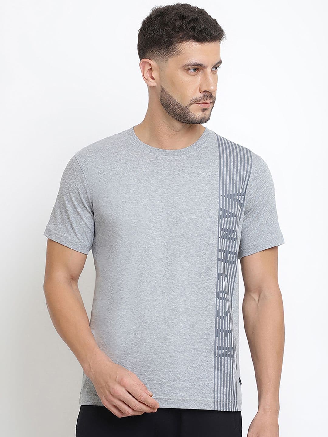 Van Heusen Innerwear Van Heusen Innerwear Brand Logo Printed Lounge Tshirt