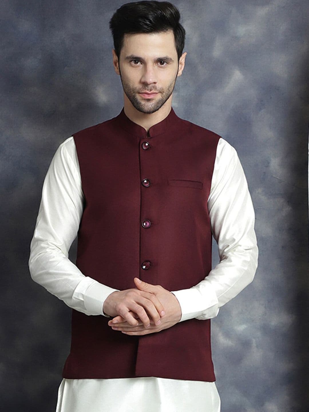Jompers Jompers Mandarin Collar Nehru Jacket