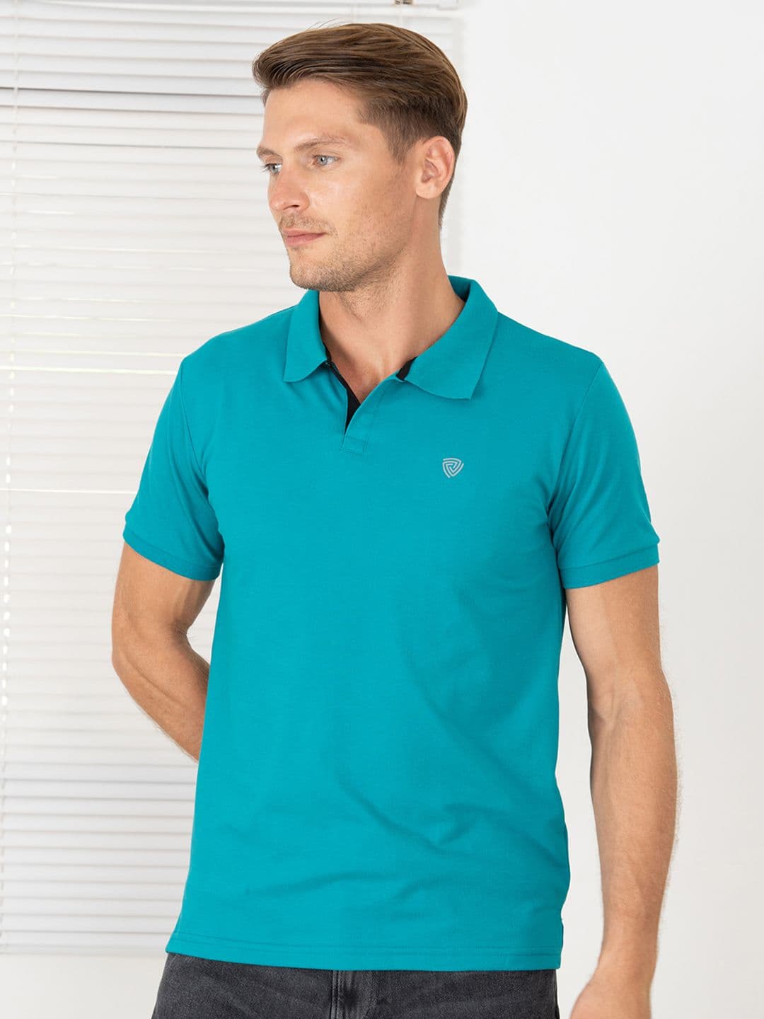 Lux Cozi Lux Cozi Polo Collar Lounge Tshirts