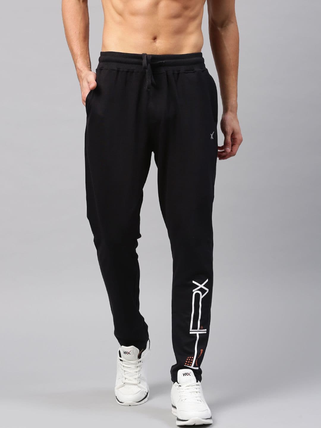 HRX by Hrithik Roshan HRX Active by Hrithik Roshan Black Track Pants