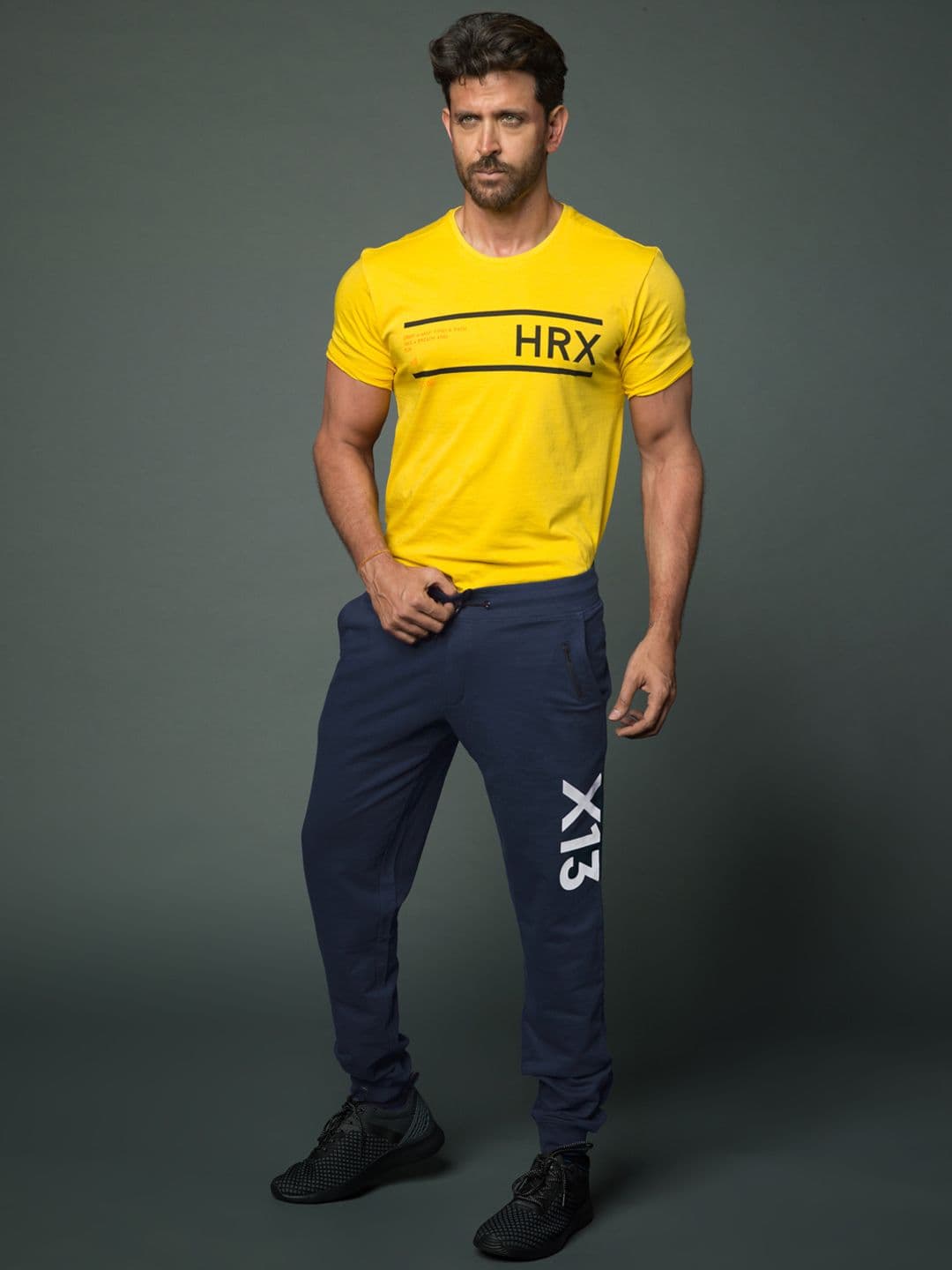 HRX by Hrithik Roshan HRX Active by Hrithik Roshan Navy Joggers