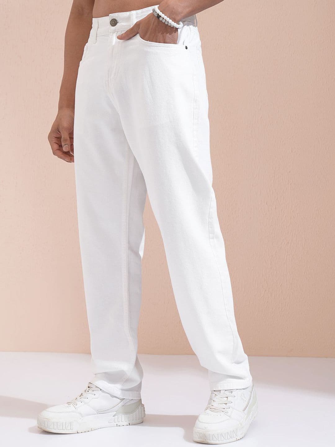 HIGHLANDER Men Relaxed Fit Light Fade Jeans