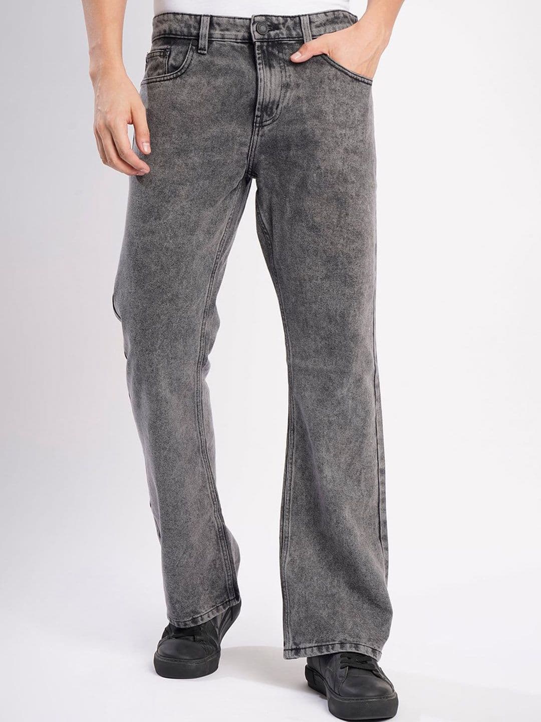 Bene Kleed Men Bootcut Mid-Rise Light Fade Jeans