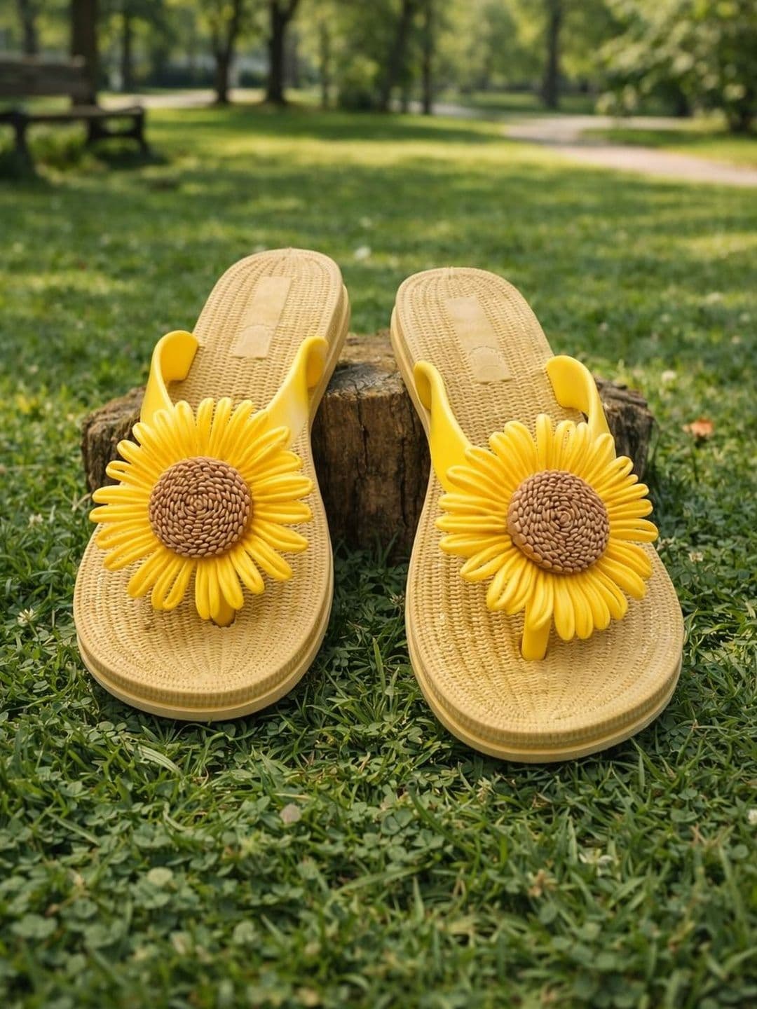 FABBMATE Women T-Strap Flats