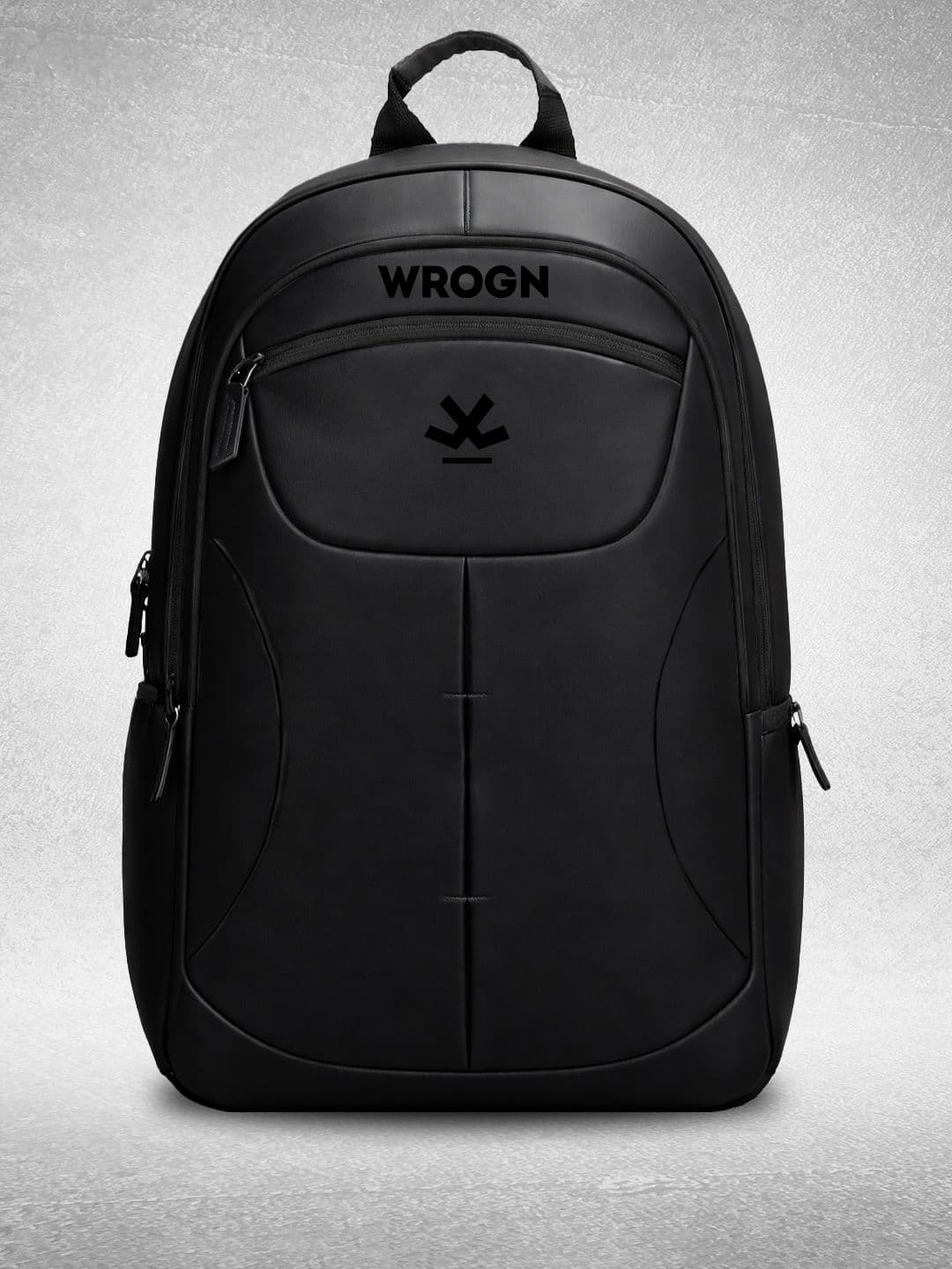 WROGN Ergonomic Water Resistant Backpack with Reflective Strip & Rain Cover 31L