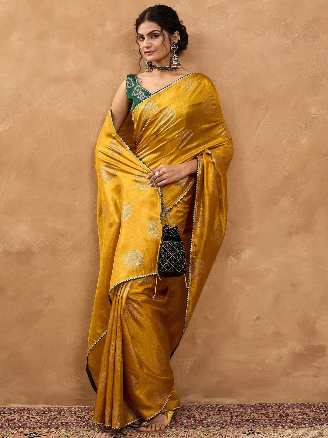 Saree mall Geometric Woven Design Zari Banarasi Sarees