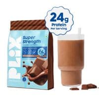 Plix - The Plant Fix Plix Super Strength Fermented Yeast Protein - Milk Chocolate