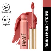 Lakme Double Duty Lip & Cheek Mousse Matte Lipstick & Soft Blush