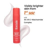 Foxtale Super Glow Moisturiser With 4% VitC-Niacinamide Complex For Brighter Skin