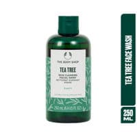 The Body Shop Tea Tree Skin Clearing Facial Wash Deep Cleanse Oily Skin Tea Tree Oil