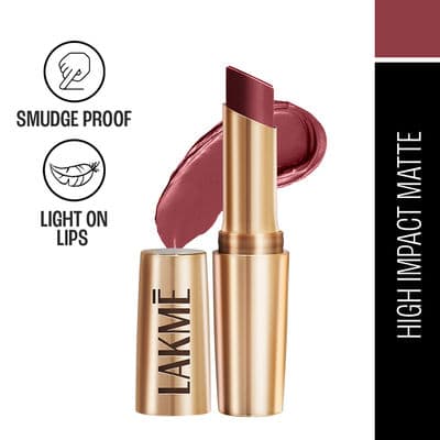 Lakme 9 To 5 Powerplay Priming Matte Lipstick, Lasts hrs