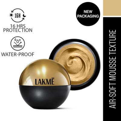 Lakme Xtraordin-Airy Mattereal Mousse Foundation, Matte Finish, With SPF8