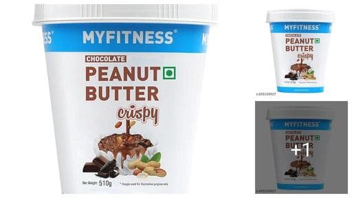 MYFITNESS Chocolate Peanut Butter Crispy 510g | 21g Protein | Dark Chocolate | Tasty Nut Butter Spread | Cholesterol Free, Gluten Free | Crispy Peanut Butter | Zero Trans Fat | Guilt Free Diet Snack