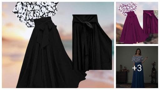 Urbane Partywear Women Top & Bottom Sets