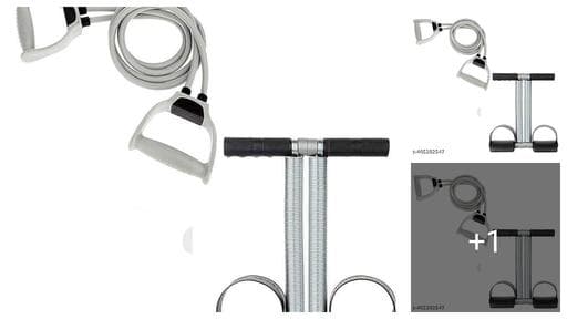 combo toning tube Tummy Trimmer-Abs Exerciser-Waist Trimmer-Total Body Workout for Men and Women