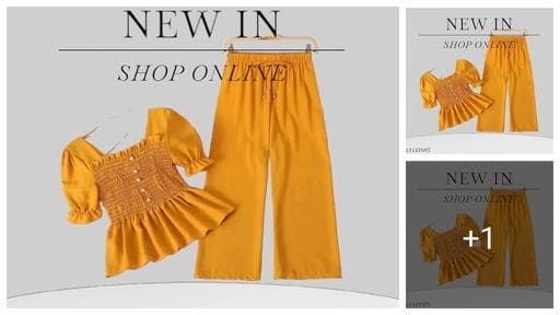 Stylish Glamorous Women Top & Bottom Sets