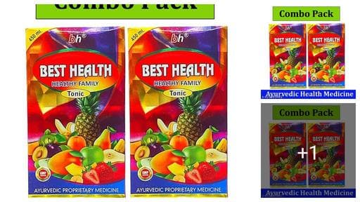 Bengal Herbs Best Health Ayurvedic Tonic For Men & women For Weight Gain & wellness Combo Pack