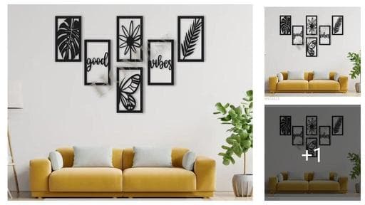 Arsh craft combo offer Wooden Wall Hanging For Home Decor shelf home Living Room, Decor, Balcony Living Room Office