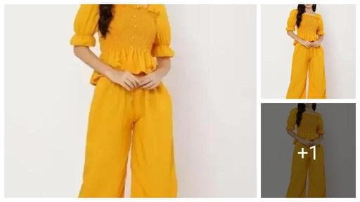 Trendy Retro Women Top & Bottom Sets