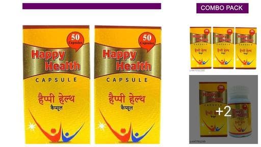 Dr. Biswas Happy Health Ayurvedic Capsule For overall wellness and enhance vitality.