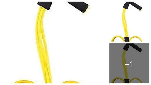 Pull Reducer Training Bands: 4-Tube Full Body Slimming, Fitness and Trimmer Pedal Exerciser for Yoga