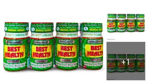 Best Health Herbal Capsules – Original (Pack of 4)
