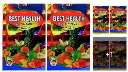 BEST HEALTH TONIC FOR WEIGHT GAIN, IMPROVE DIGESTION, BOOSTS ENARGY & ENHANCES IMMUNITY (PACK OF 2)