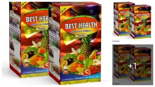 Bengal Herbs Best Health Syrup & Good Health Capsule For Weight Gain Pack Of