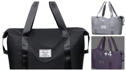 Women Side Hand bag Large Capacity Folding Travel Bag, Foldable Travel Duffel Bag, Travel Lightweight Waterproof Carry Luggage Bag