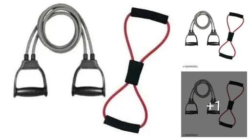 Flylite Dual Resistance Band Combo – Figure-8 & Double Toning Bands for Full-Body Workouts