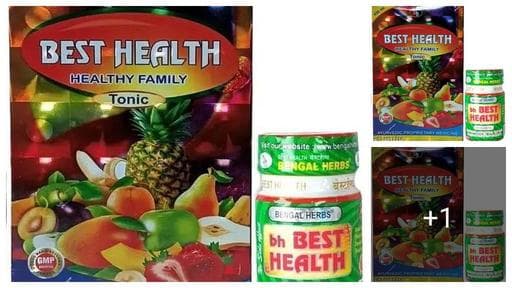 Best Health Tonic & Best Health Capsule Combo (450 ml + 50 Capsule)