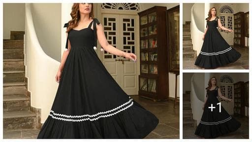 Trendy Fashionable Woman Dress