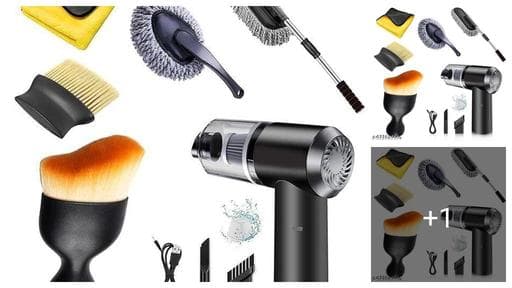 Extendable Dual-Sided Car Cleaning Duster with Flexible Head