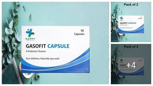 Gasofit Capsules Pack of 1 Capsules (1 x 10 Units)