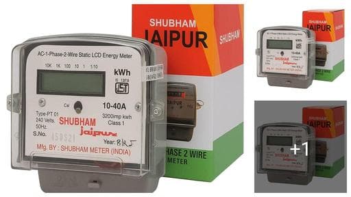 Electric SUB METER LCD display digital meter