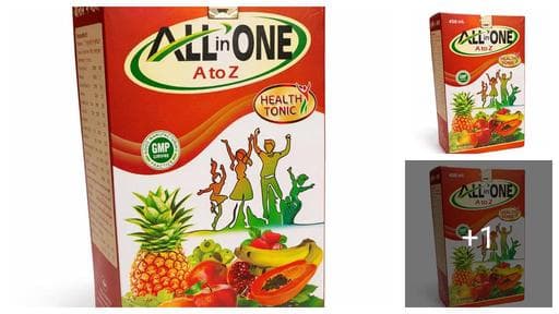 Ayurvedic A to Z Plus Health Tonic 450ml – Immunity Booster, Appetite & Weight Gain Support, Energy & Vitality Syrup (Pack of 1)