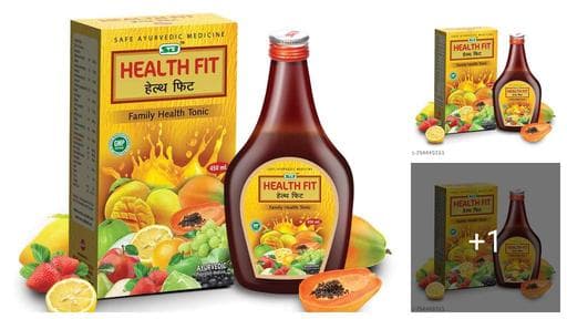 SB HERBO Health Fit Syrup 450 ml. For Good Health (PACK OF 1 )