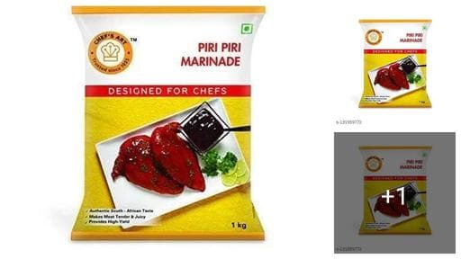 Chef 's art Piri piri marinade 1 KG Chat masala