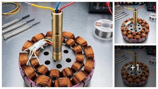 48 Aluminium stator