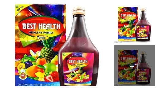 Best Health Healthy Family Tonic 450 ml (PACK OF -1)Ayurvedic Syrup for Energy Immunity and Body Strength for Men Women