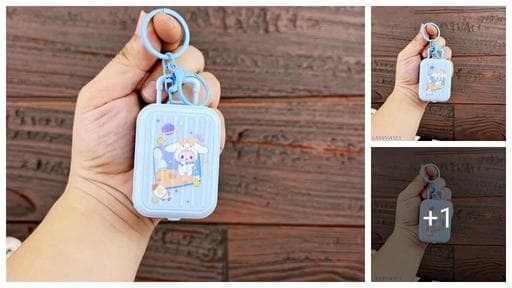 Mini Retro Game Console Keychain with Screen | Cute Suitcase Design Handheld Game Toy | Portable Gaming Key Ring for Kids