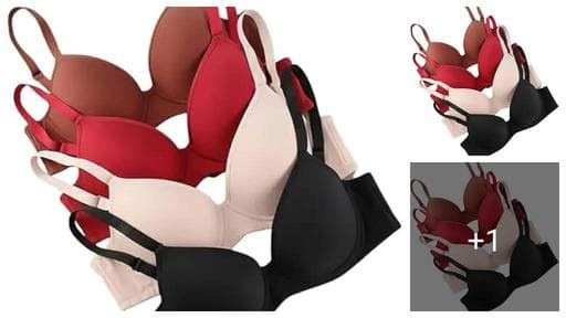 PADDED BRA PACK OF 2 WOMEN S GIRLS FASHION