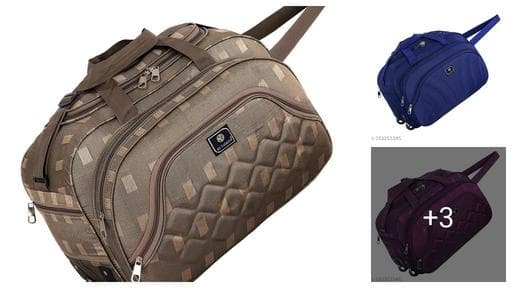 NS TRAVEL DUFFEL LUGGAGE TROLLEY HEAVY DUTY PREMIUM BAG 60L