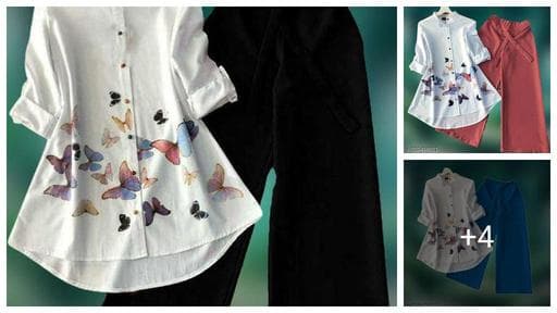 Stylish Rayon Top & Bottom Set